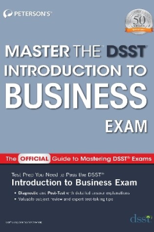 Cover of Master the DSST Introduction to Business Exam
