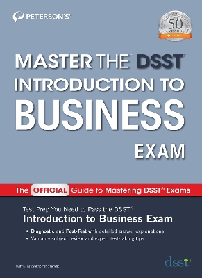 Book cover for Master the DSST Introduction to Business Exam