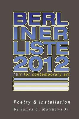 Book cover for Berliner Liste 2012