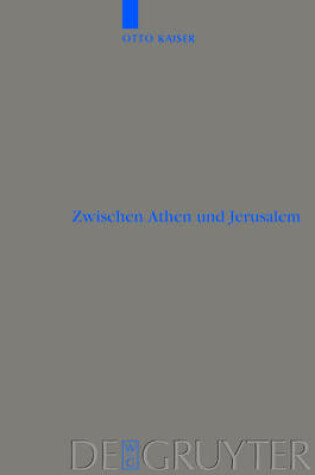 Cover of Zwischen Athen Und Jerusalem