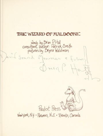 Book cover for The Wizard of Maldoone