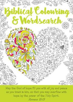 Book cover for Biblical Colouring & Wordsearch Book: Heart