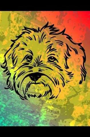 Cover of Bichon Frise Color Burst Notebook