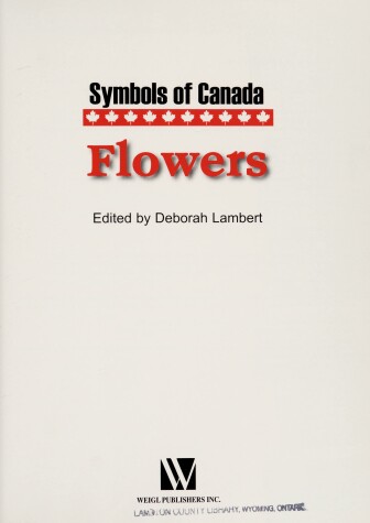 Cover of Flowers