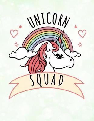 Book cover for Unicorn Squad Rainbow Notebook