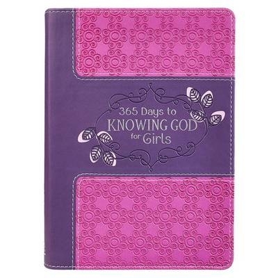 Book cover for 365 Days to Knowing God for Girls