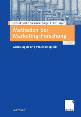 Book cover for Methoden Der Marketing-Forschung