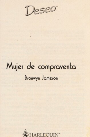 Cover of Mujer de Compraventa