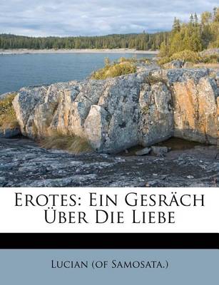 Book cover for Lvkian Erotes. Ein Gesrach Uber Die Liebe