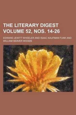 Cover of The Literary Digest Volume 52, Nos. 14-26