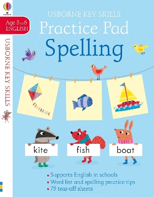 Cover of Spelling Practice Pad 5-6