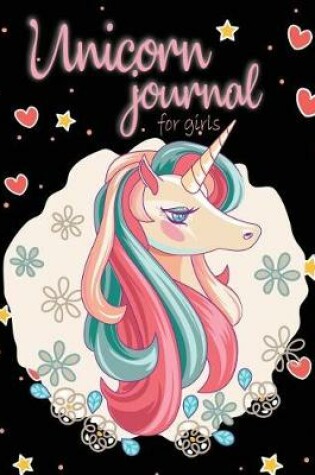 Cover of Unicorn journal for girls