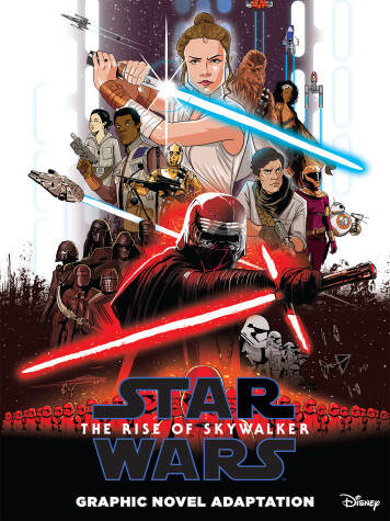 Book cover for Star Wars: The Rise of Skywalker Graphic Novel Adaptation