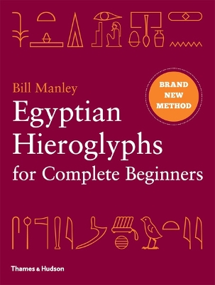 Book cover for Egyptian Hieroglyphs for Complete Beginners