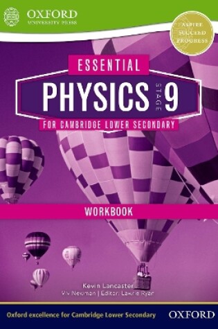 Cover of Essential Physics for Cambridge Lower Secondary Stage 9 Workbook