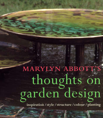 Book cover for Marylyn Abbott's Thoughts on Garden Design