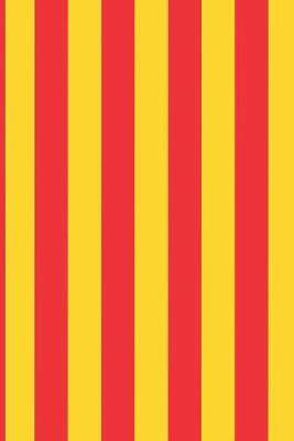 Book cover for Catalonian flag journal