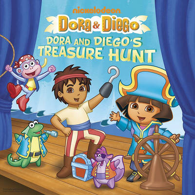 Book cover for Dora and Diego's Treasure Hunt