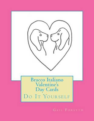 Book cover for Bracco Italiano Valentine's Day Cards