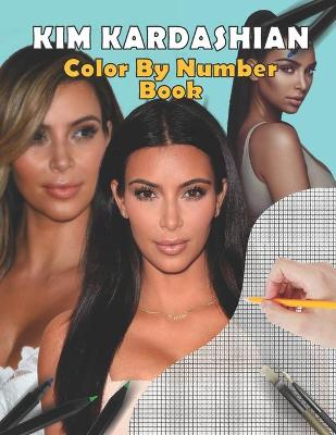 Book cover for KIM KARDASHIAN color by number book