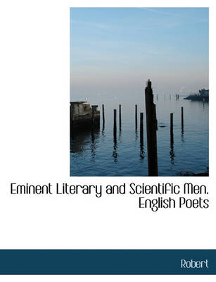 Book cover for Eminent Literary and Scientific Men. English Poets