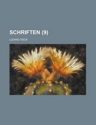 Book cover for Schriften (9)