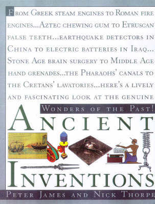 Book cover for Ancient Inventions