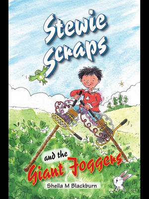 Book cover for Stewie Scraps and the Giant Joggers