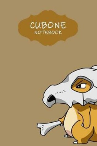 Cover of Cubone Notebook