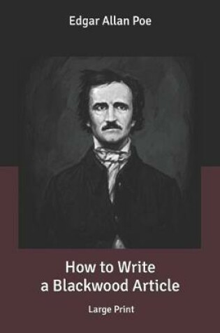 Cover of How to Write a Blackwood Article