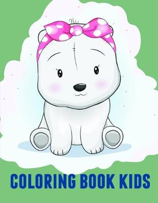 Book cover for Coloring Book Kids