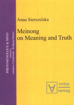 Book cover for Meinong on Meaning and Truth