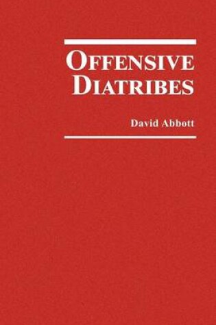 Cover of Offensive Diatribes