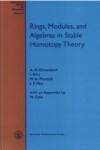 Book cover for Rings, Modules and Algebras in Stable Homotopy Theory