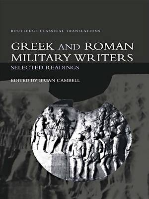 Book cover for Greek and Roman Military Writers