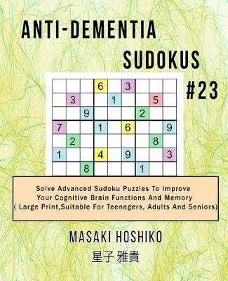 Book cover for Anti-dementia Sudokus #23