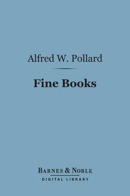 Book cover for Fine Books (Barnes & Noble Digital Library)