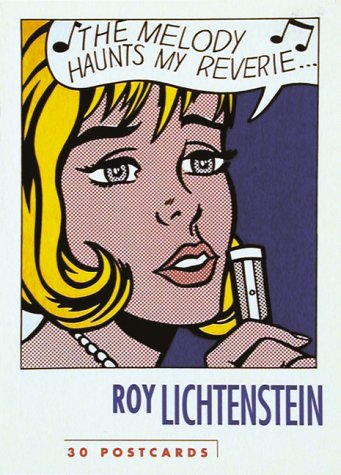 Book cover for Lichtenstein Postcard Book *Op*