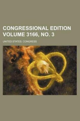 Cover of Congressional Edition Volume 3166, No. 3