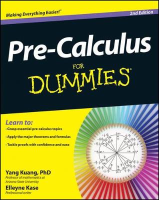 Book cover for Pre-Calculus For Dummies