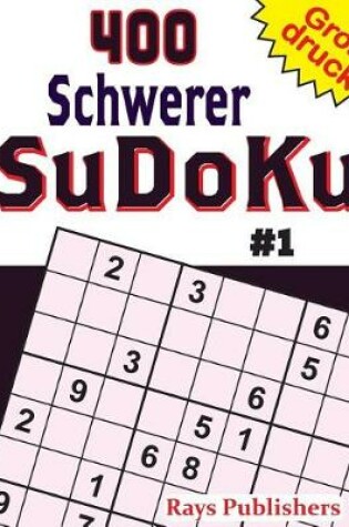 Cover of 400 Schwerer SuDoKu #1