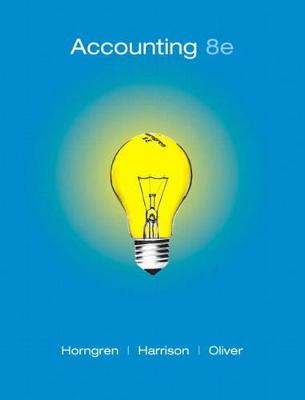 Book cover for Accounting, Chapters 1-23, Complete Book and MyLab Accounting with Pearson eText Package