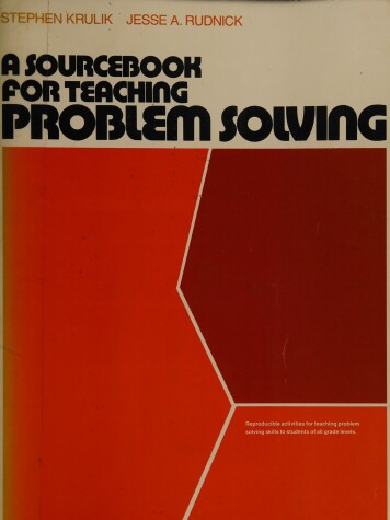 Book cover for Sourcebook for Teaching Problem Solving