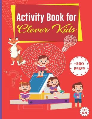 Book cover for Activity Book for Kids Anger Management ages 6-9