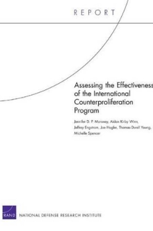 Cover of Assessing the Effectiveness of the International Counterproliferation Program