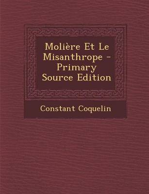 Book cover for Moliere Et Le Misanthrope