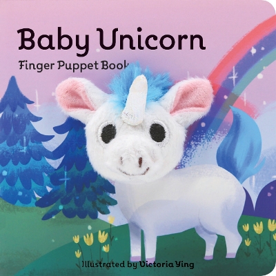 Book cover for Baby Unicorn: Finger Puppet Book