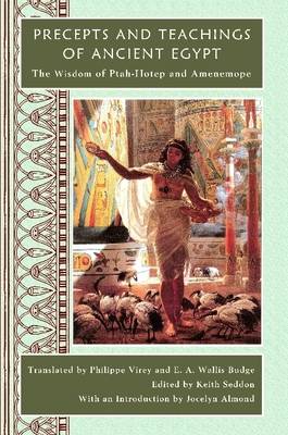 Book cover for Precepts and Teachings of Ancient Egypt