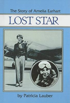 Book cover for Lost Star, the Story of Amelia Earhart