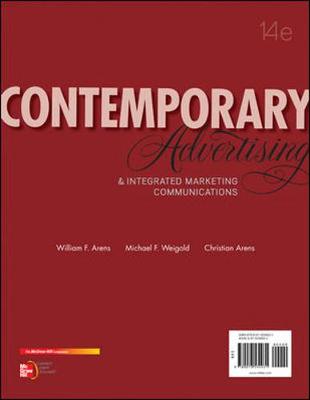 Book cover for Contemporary Advertising Loose Leaf